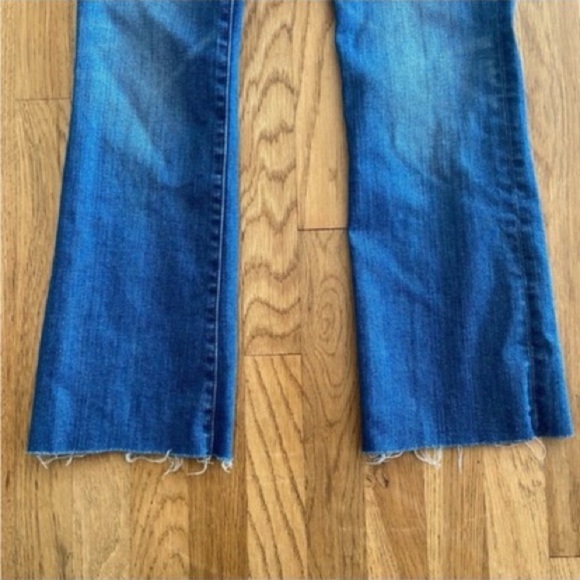 Madewell Cali Demi Boot Frayed Step Hem Size 24 EUC - Picture 8 of 15